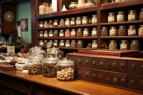药坊中医药房摄影图 摄影图