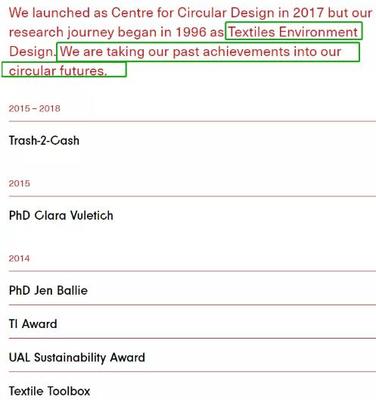 UAL伦艺社会设计学院如何看待可持续发展?